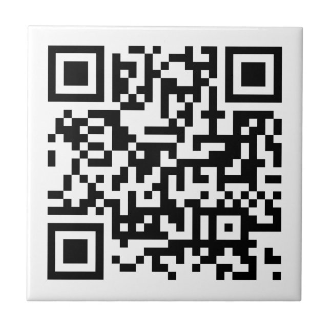 Carreau Entreprise Client Code QR Modèle Petit (Devant)