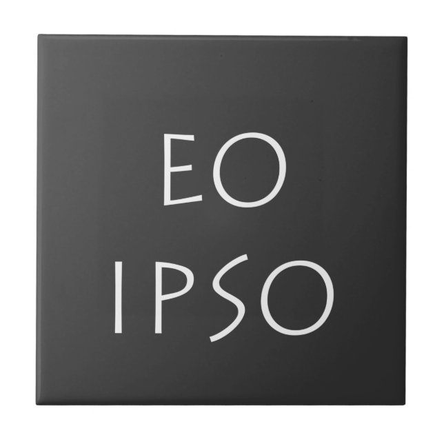 Carreau Eo Ipso (Devant)