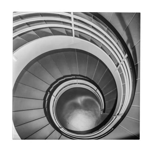 Carreau Escalier circulaire BW (Devant)