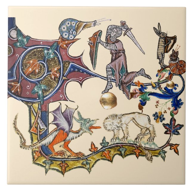 Carreau ESSENCE DE GUERRE BESTIAIRE MÉDIÉVALE vs Chevalier (Devant)