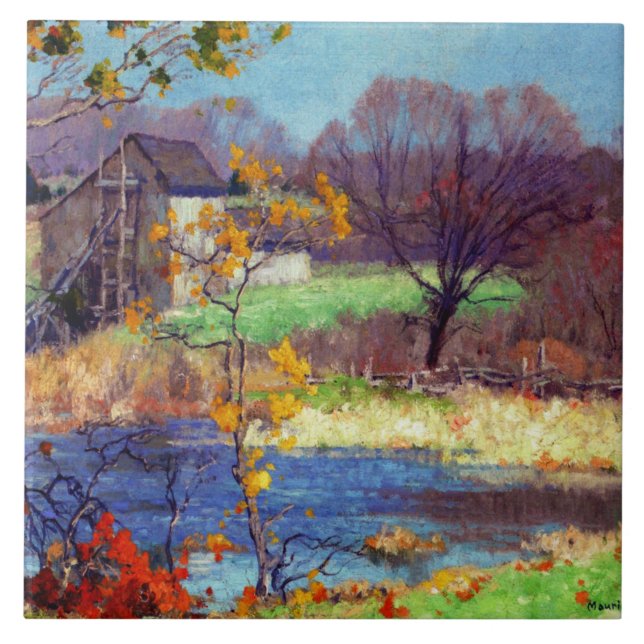 Carreau Étang à Old Lyme, Connecticut (Devant)