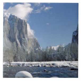 Carreau États-Unis, Californie, Yosemite NP. La Merced,