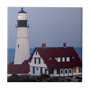 Carreau États-Unis, Maine, Portland, Cap Elizabeth, Light