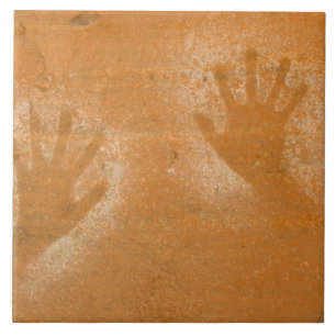 Carreau États-Unis, Utah, Empreintes de main pictographiqu
