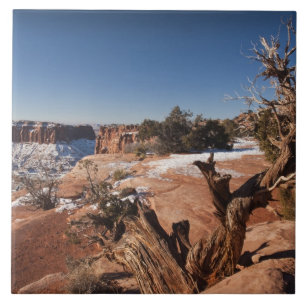Carreau États-Unis, Utah, Moab. Parc national de Canyonlan
