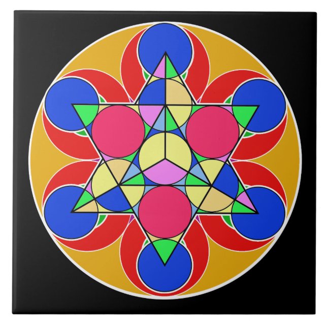 Carreau Étoile de feu (Devant)