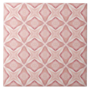 Carreau Étoile géométrique rose vibre inspirée de la Médit