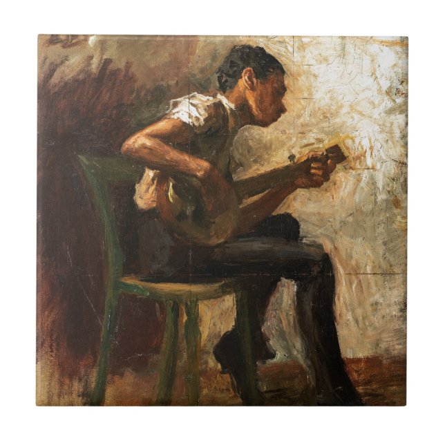 Carreau Étude pour la danse de garçon de nègre (Devant)