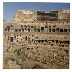 Carreau Europe, Italie, Rome. Le Colosseum (aussi