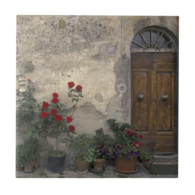 Carreau Europe, Italie, Toscane, Chianti, porte toscane (Devant)