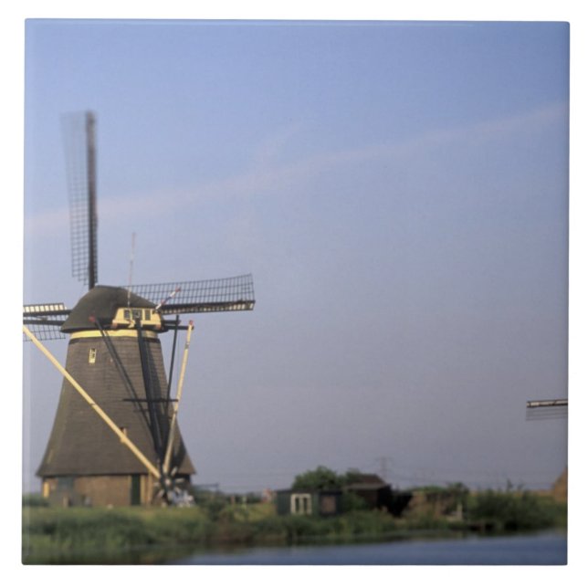 Carreau Europe, Pays-Bas, Zuid Holland, Kinderdijk. (Devant)