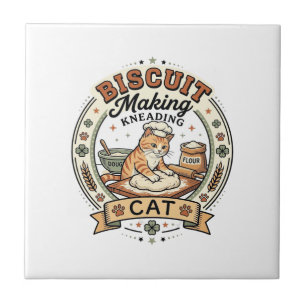 Carreau Fabrication de biscuits Pétrissage Chat Fabricatio