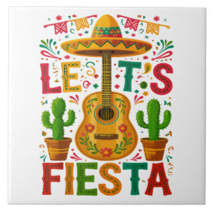 Carreau Faisons la fête Fiesta Cinco De Mayo
