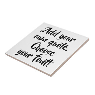 Carreau Faites votre propre devis personnalisé