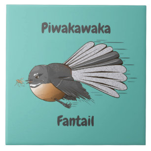 Carreau Fantail Piwakawaka