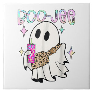 Carreau Fantôme drôle d'Halloween Boo Jee