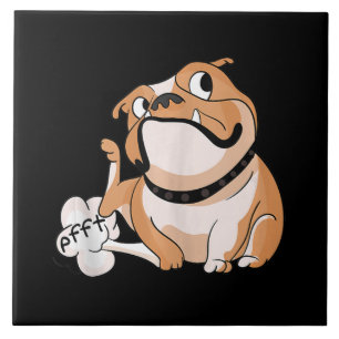 Carreau Farer Pitbull Lover Amusant Chien Chien Mère Aman