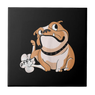 Carreau Farer Pitbull Lover Amusant Chien Chien Mère Amant