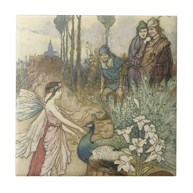 Carreau Féerie de paon (Devant)