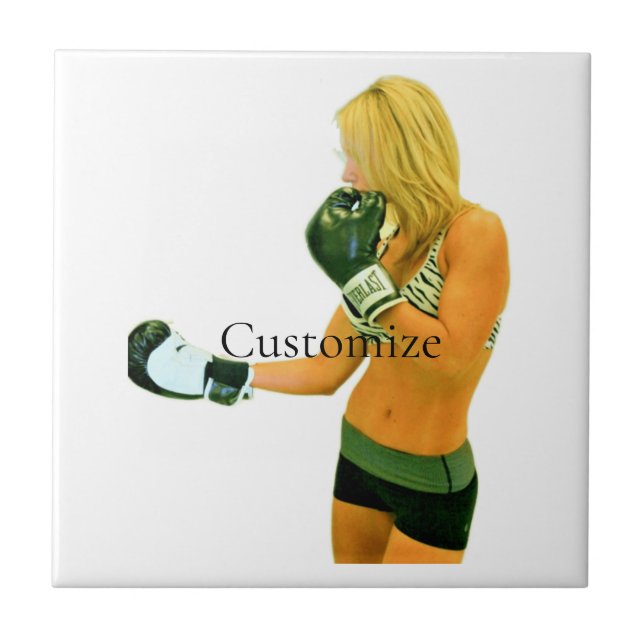 Carreau Female Fitness Model boxing Thunder_Cove (Devant)