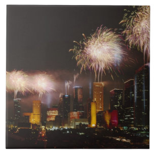 Carreau Feu d'artifice à Houston Texas