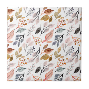 Carreau feuille d'arbre