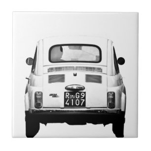 Carreau Fiat 500 à Rome, Italie