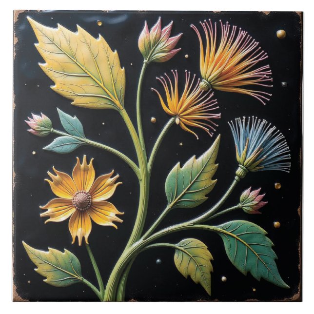 Carreau Filament Flora (Devant)