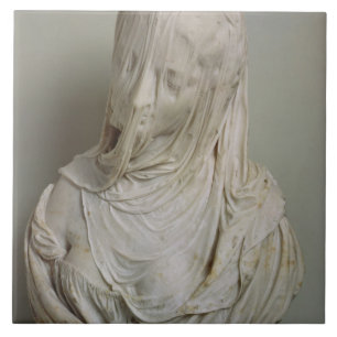 Carreau Fille voilée (marbre)