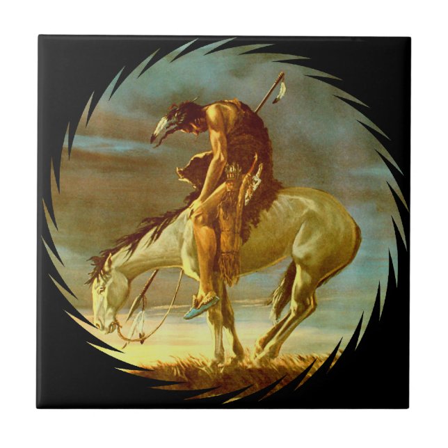 CARREAU FIN DU TITRE CÉRAMIQUE DE LA PISTE (Devant)