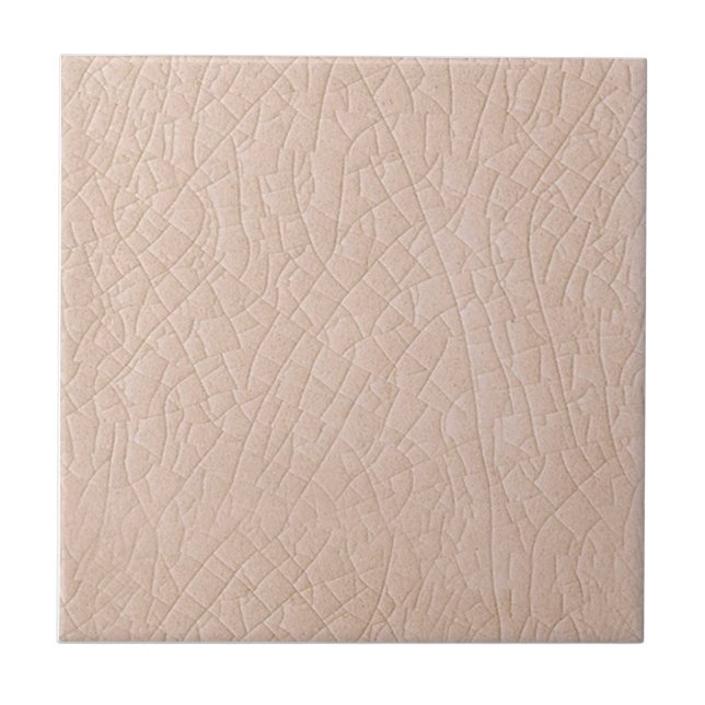 Carreau Finition de crackle antique Peachy Pink Faux 4,5 e (Devant)