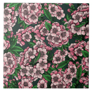 Carreau Fleur de cerisier 2