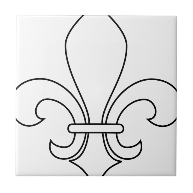Carreau Fleur-De-lis (Devant)