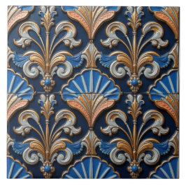 Carreau Fleur de Lis et les fans