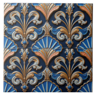 Carreau Fleur de Lis et les fans