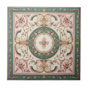Carreau Fleur de tapis persan