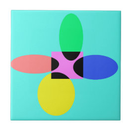 Carreau Fleur futuriste