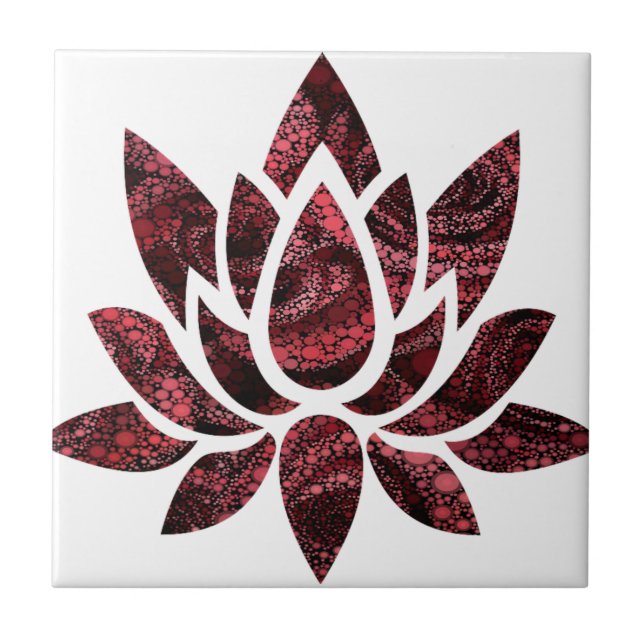 Carreau Fleur Lotus (Devant)