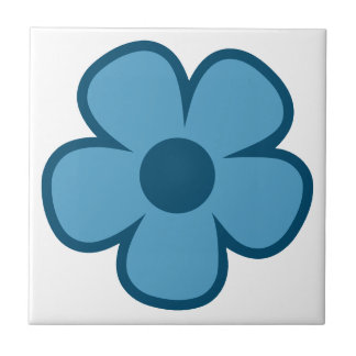 Carreau Fleur Rétro Amusante et Funky 60 70