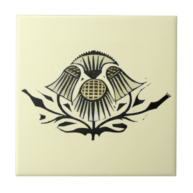 Carreau Fleurs Art Nouveau vintages (Devant)