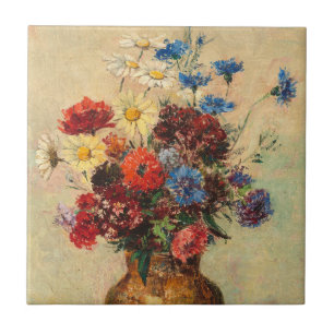 Carreau Fleurs dans un vase, c.1910