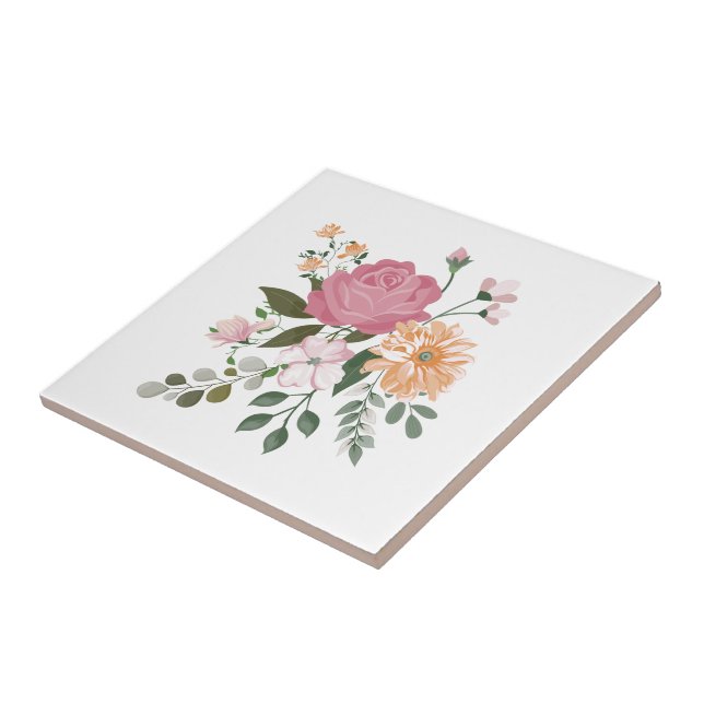 Carreau Fleurs d'eau (Côté)
