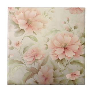 Carreau Fleurs douces