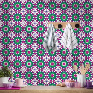 Carreau Fleurs florales Marocain Mosaïque Motif