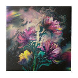 Carreau Fleurs florissantes