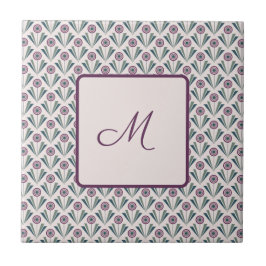 Carreau Fleurs géométriques