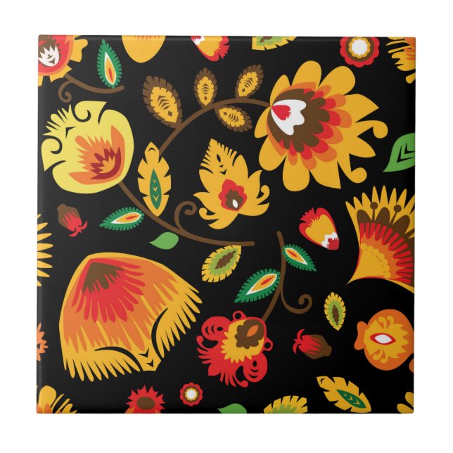 Carreau Folklore de récolte de folklore (Devant)