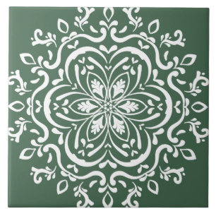 Carreau Forest Mandala