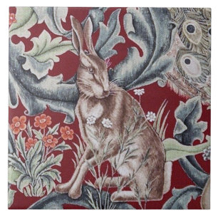 Carreau Forest Rabbit, William Morris
