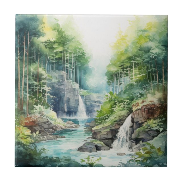 Carreau Forest Waterfall (Devant)